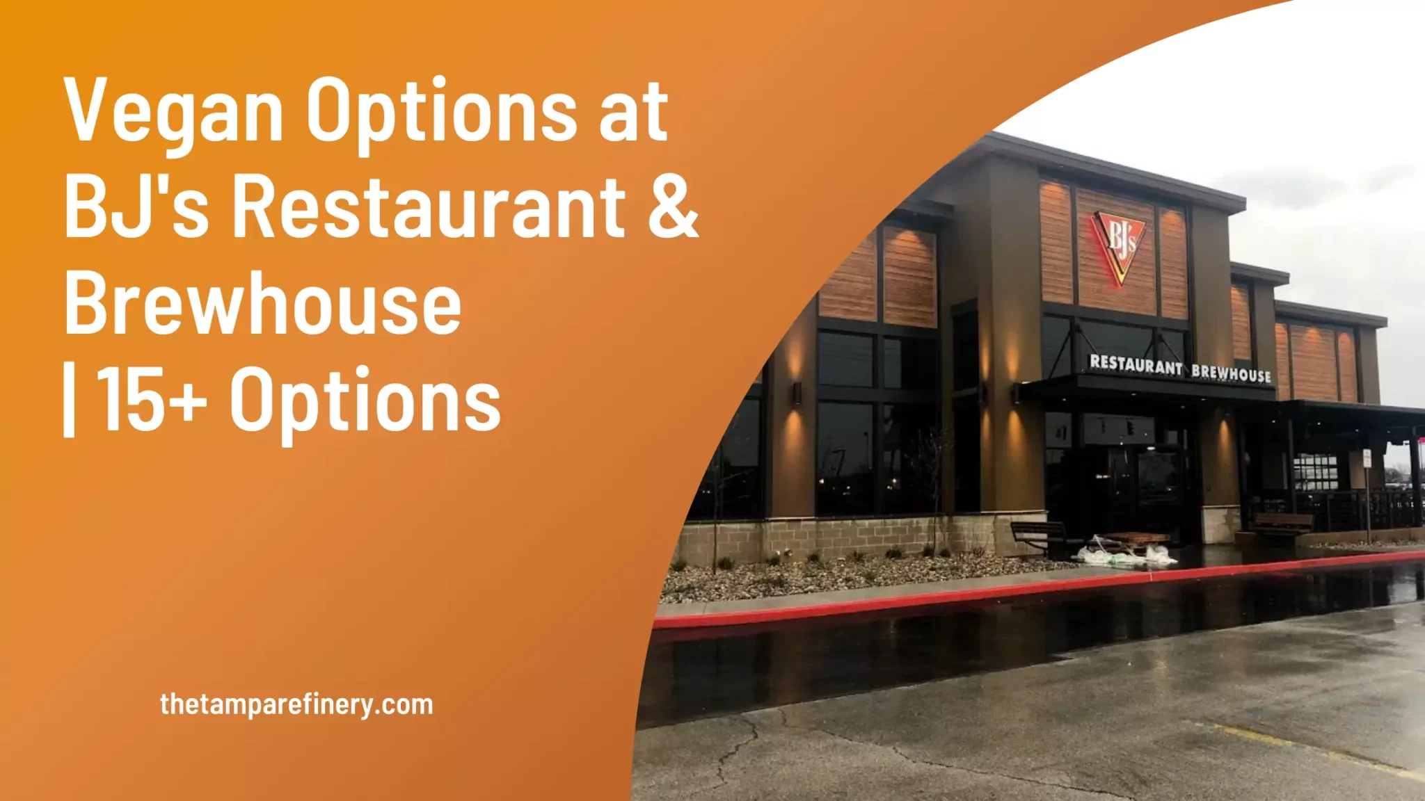 Vegan Options at BJ's Restaurant Brewhouse