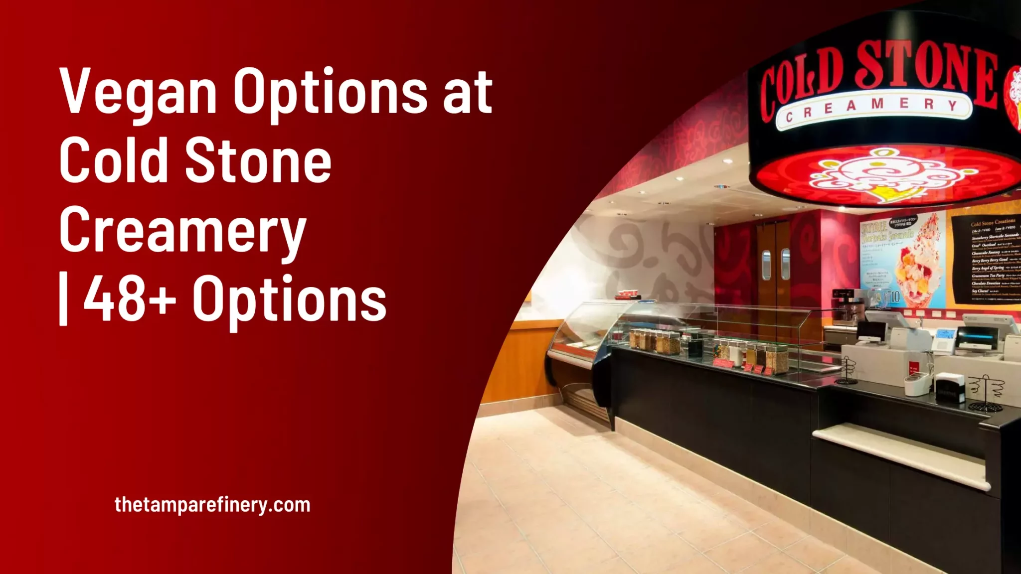 Vegan Options at Cold Stone Creamery