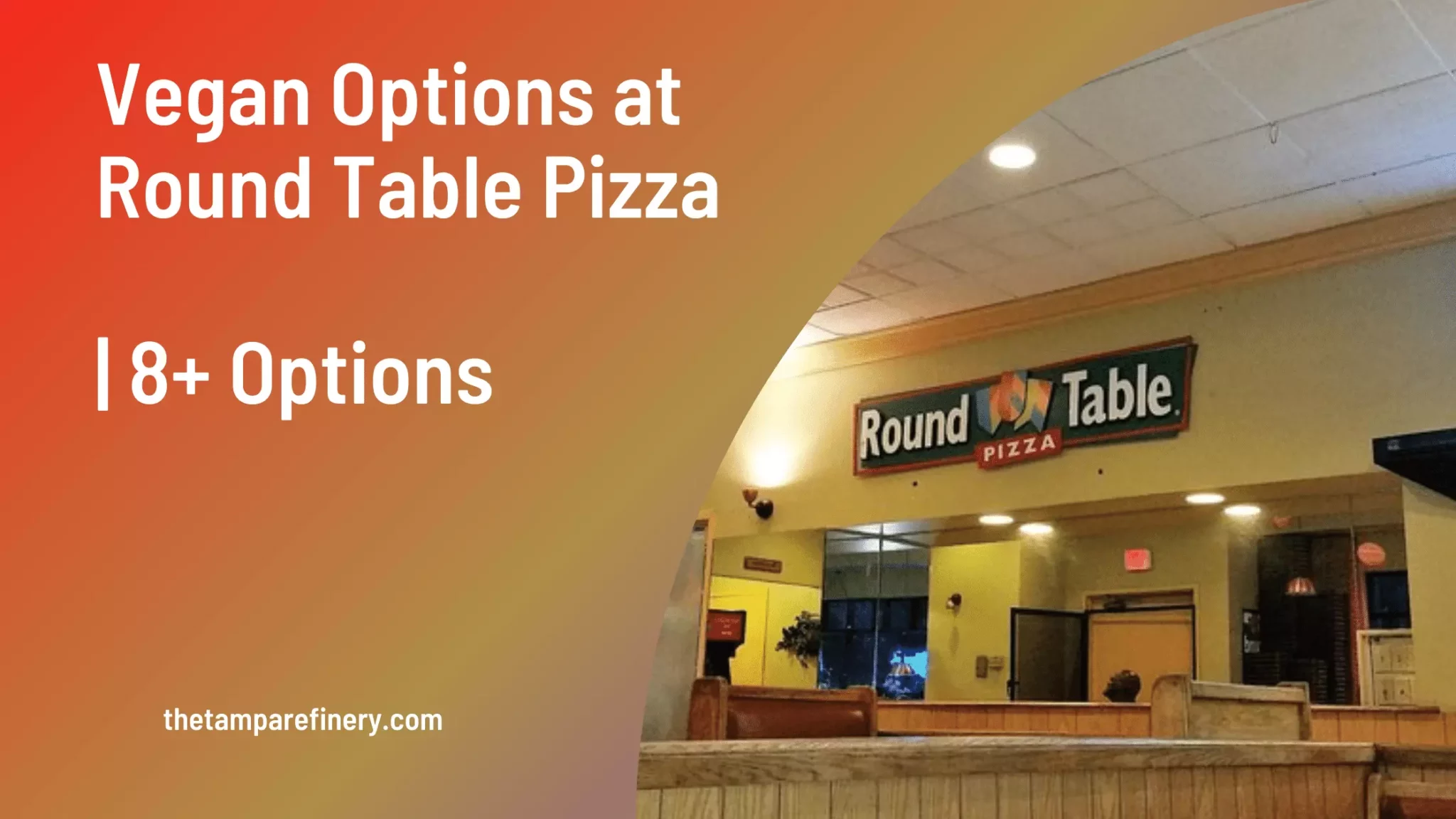 Vegan Options at Round Table Pizza