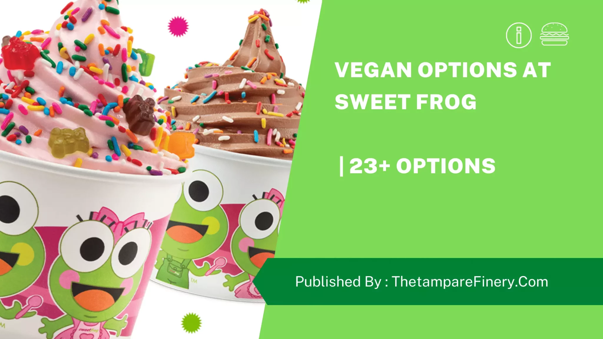 Vegan Options At Sweet Frog