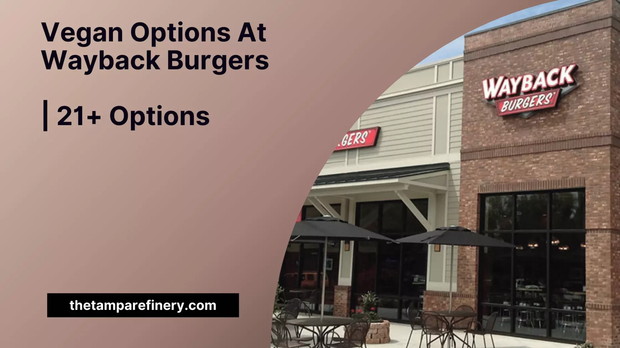 Vegan Options At Wayback Burgers