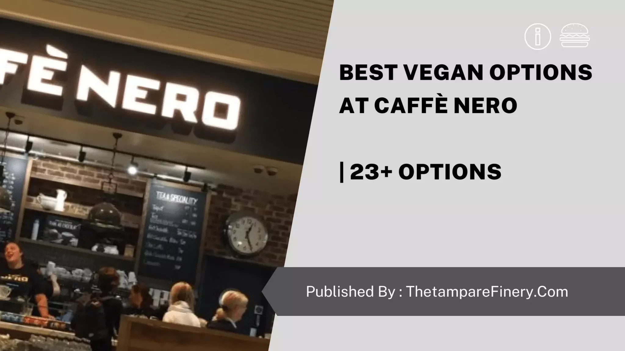 Vegan Options At Caffe Nero