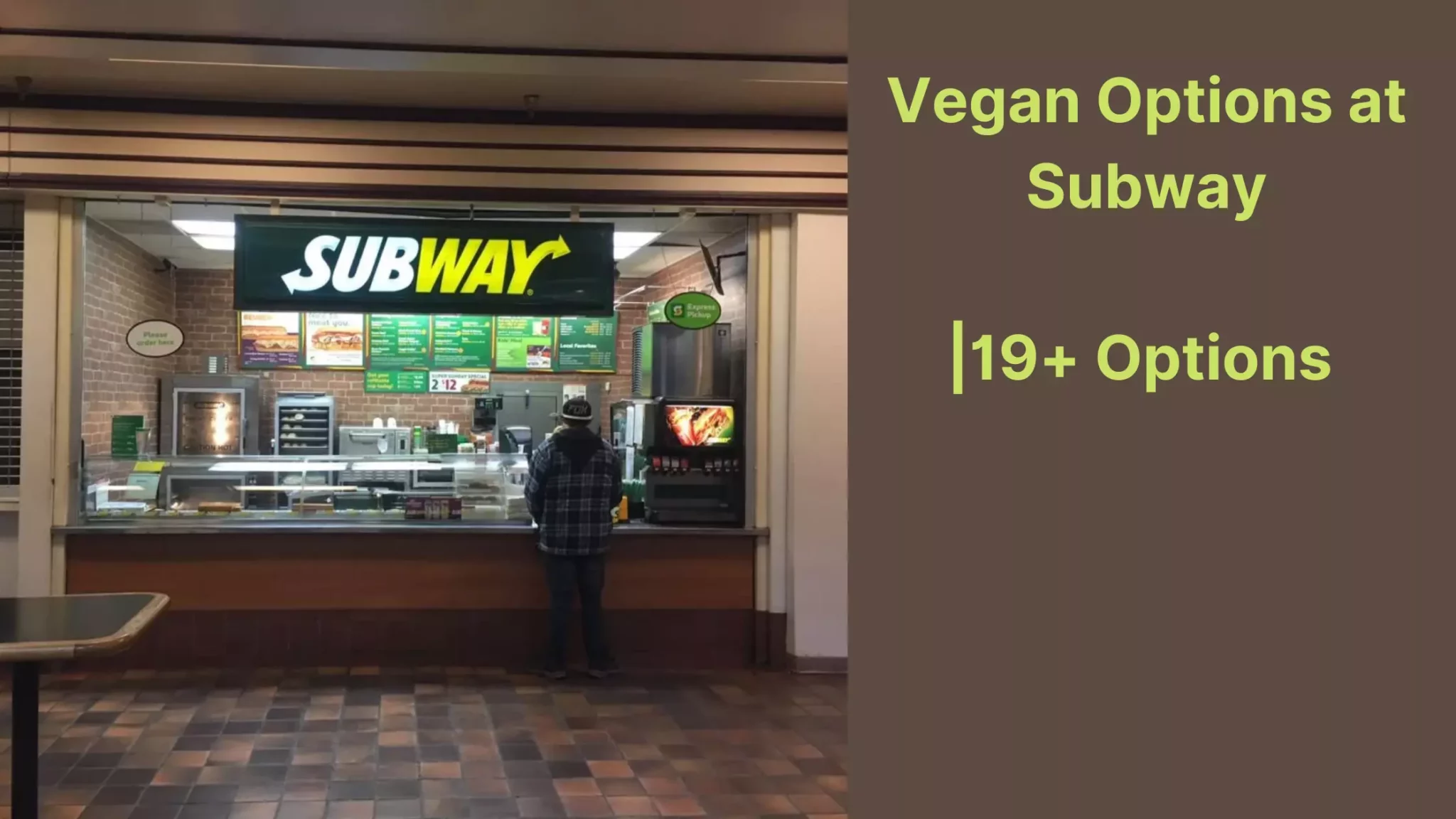 Vegan Options at Subway