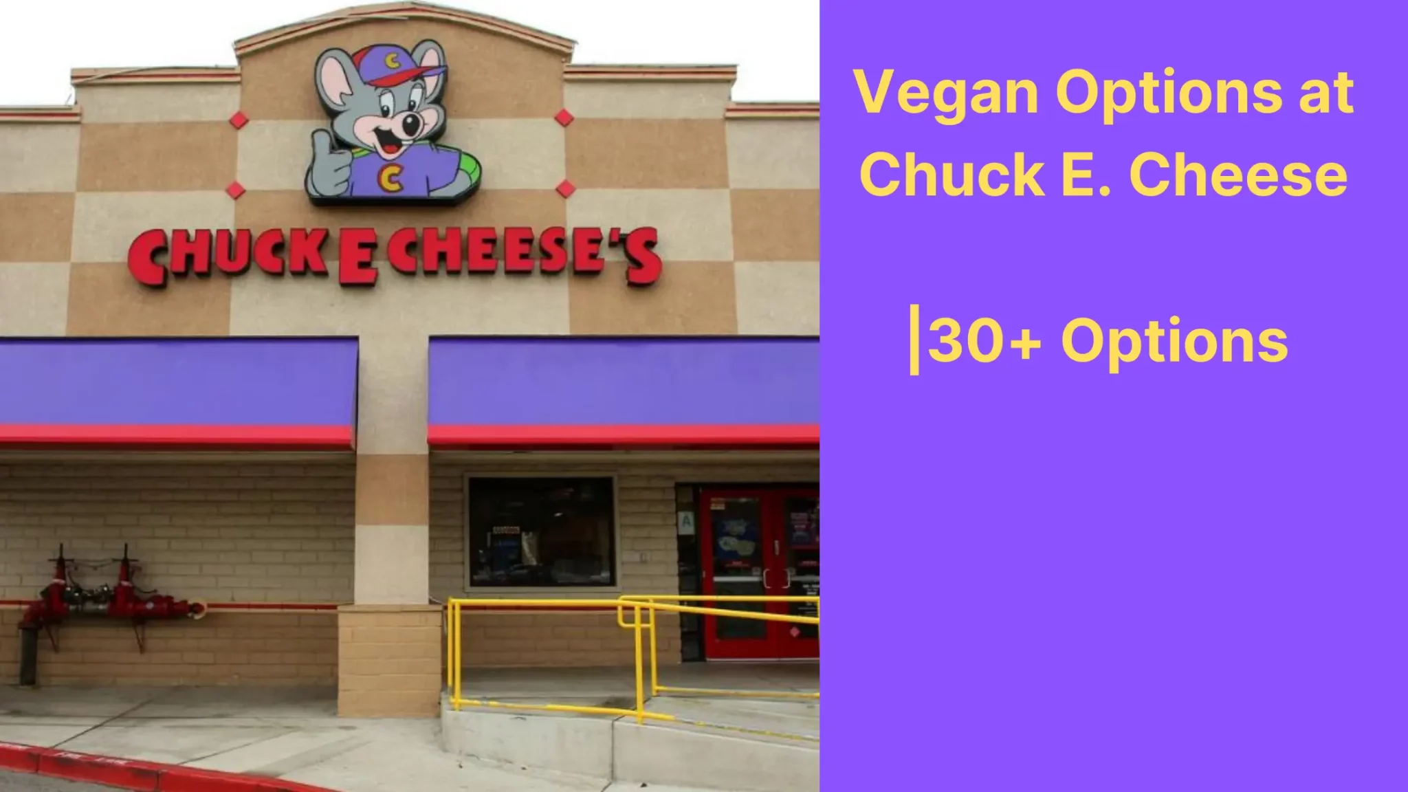 Vegan Options at Chuck E. Cheese