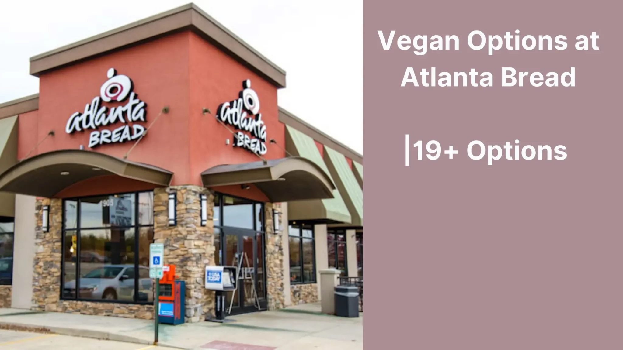 Vegan Options at Atlanta Bread