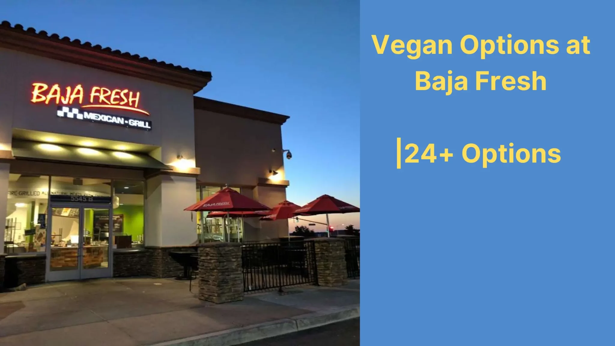 Vegan Options at Baja Fresh
