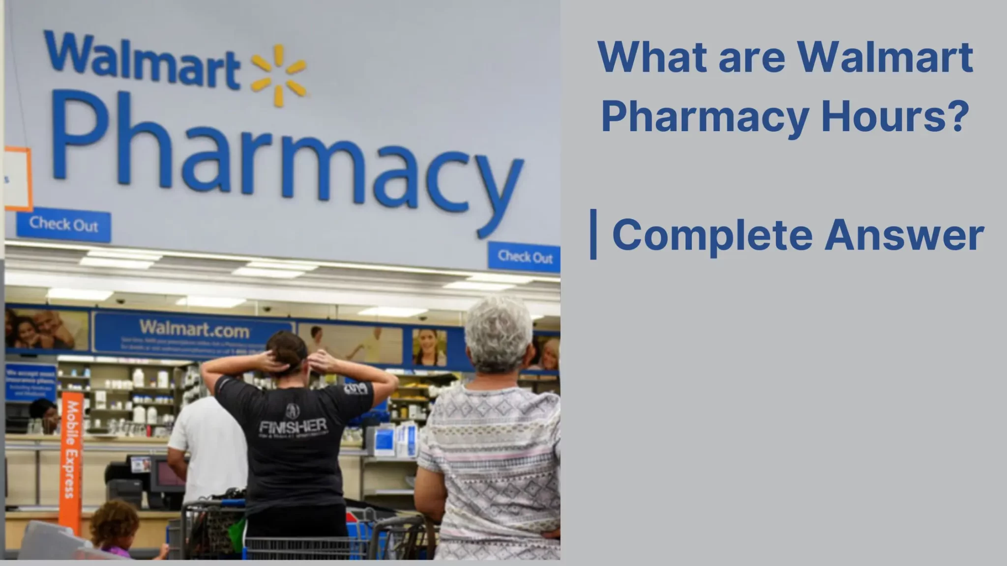 What are Walmart Pharmacy Hours?