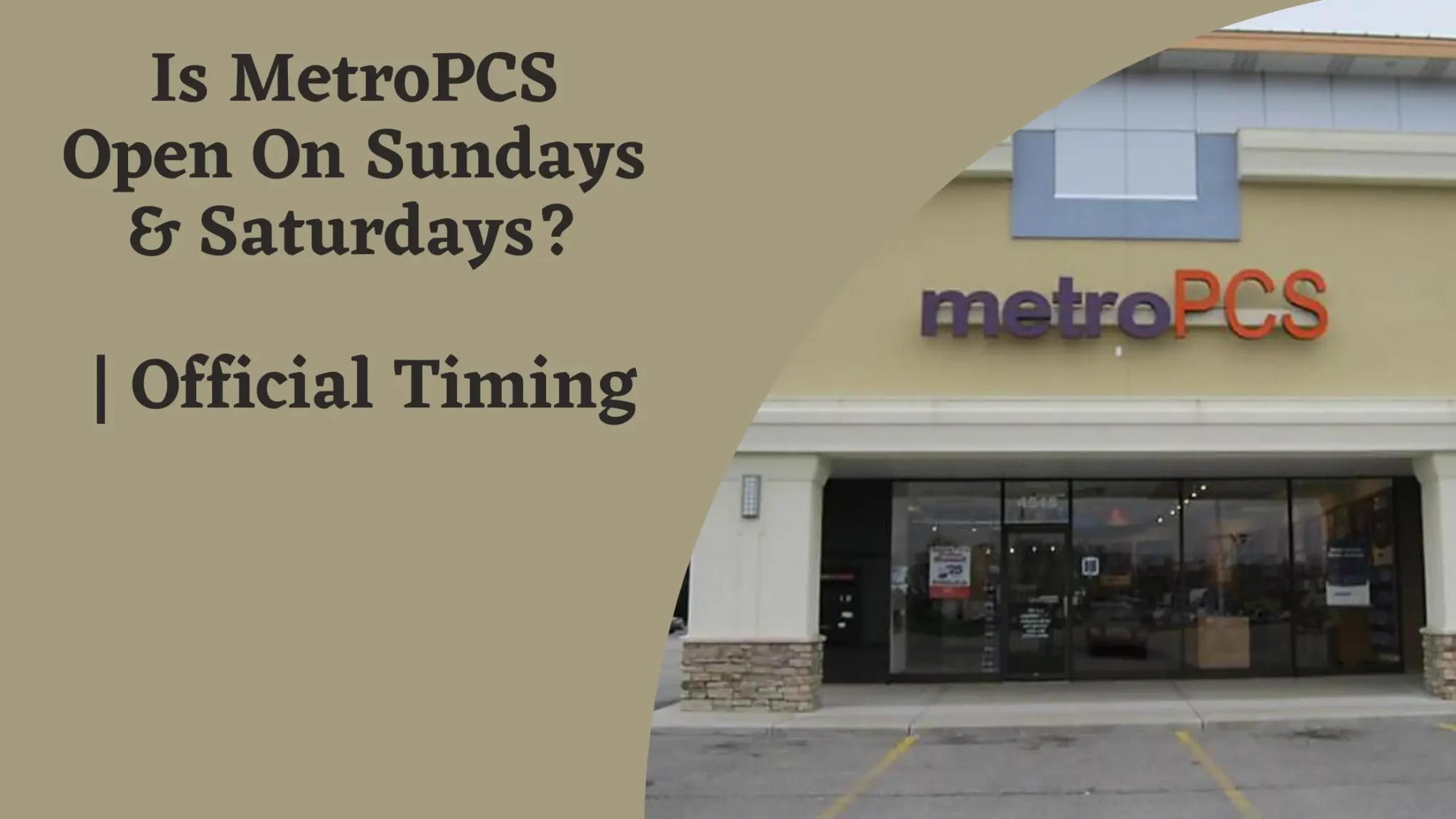 Is MetroPCS Open On Sundays & Saturdays?
