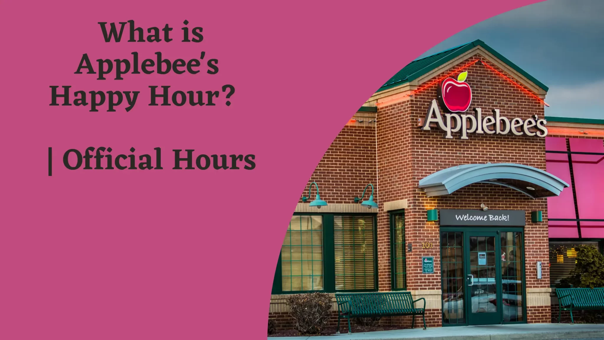 What is Applebee's Happy Hour? | Official Hours 2022