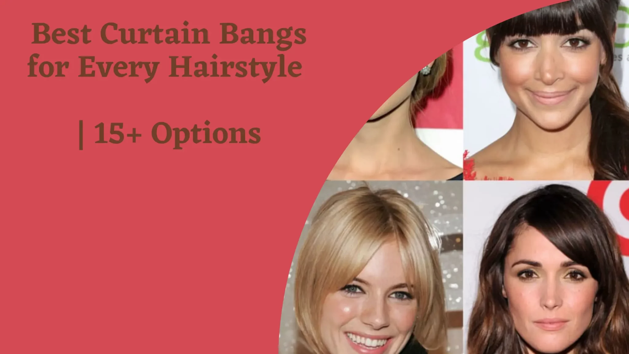 Best Curtain Bangs for Every Hairstyle