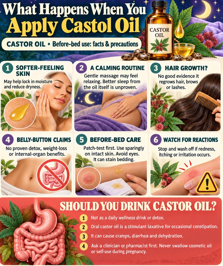 What Really Happens When You Put Castor Oil on Your Skin